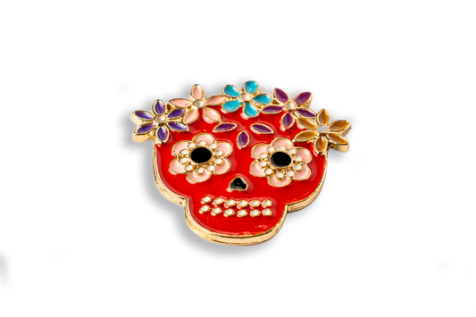 Marcador de Bola de Golf “Catrina Fiesta”