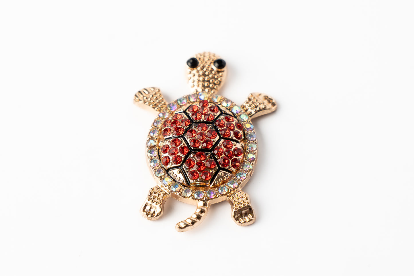 Marcador de Bola de Golf "Tortuga Roja"