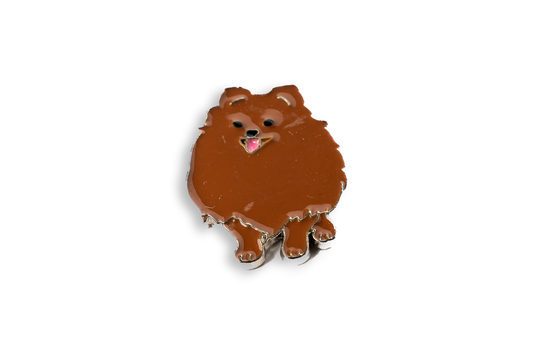 Marcador de Bola de Golf "Pomeranian Café"