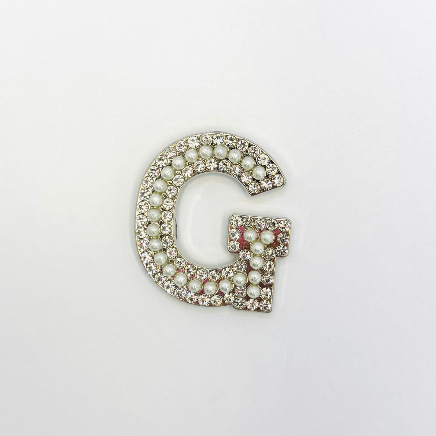 Marcadores de Bola de Golf con Letras del Abecedario - Diseño de Cristales y Perlas