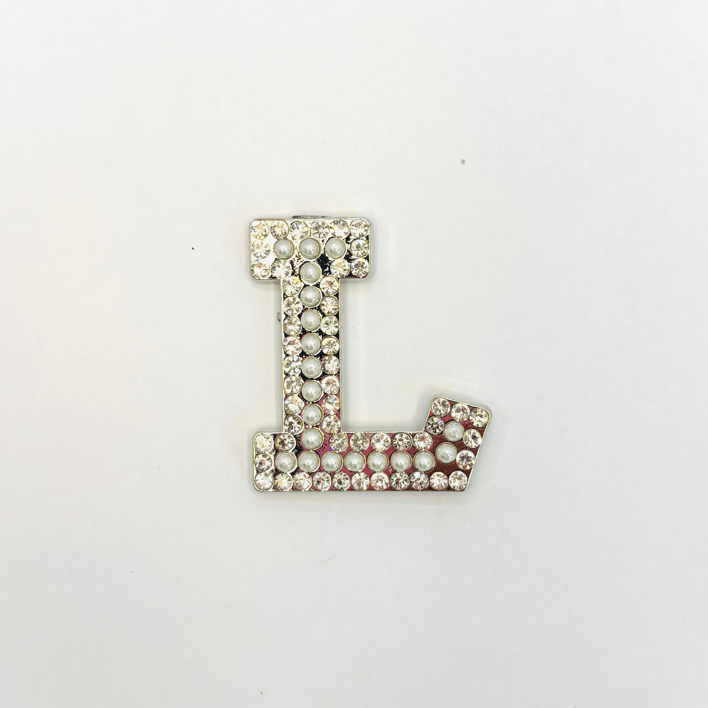Marcadores de Bola de Golf con Letras del Abecedario - Diseño de Cristales y Perlas