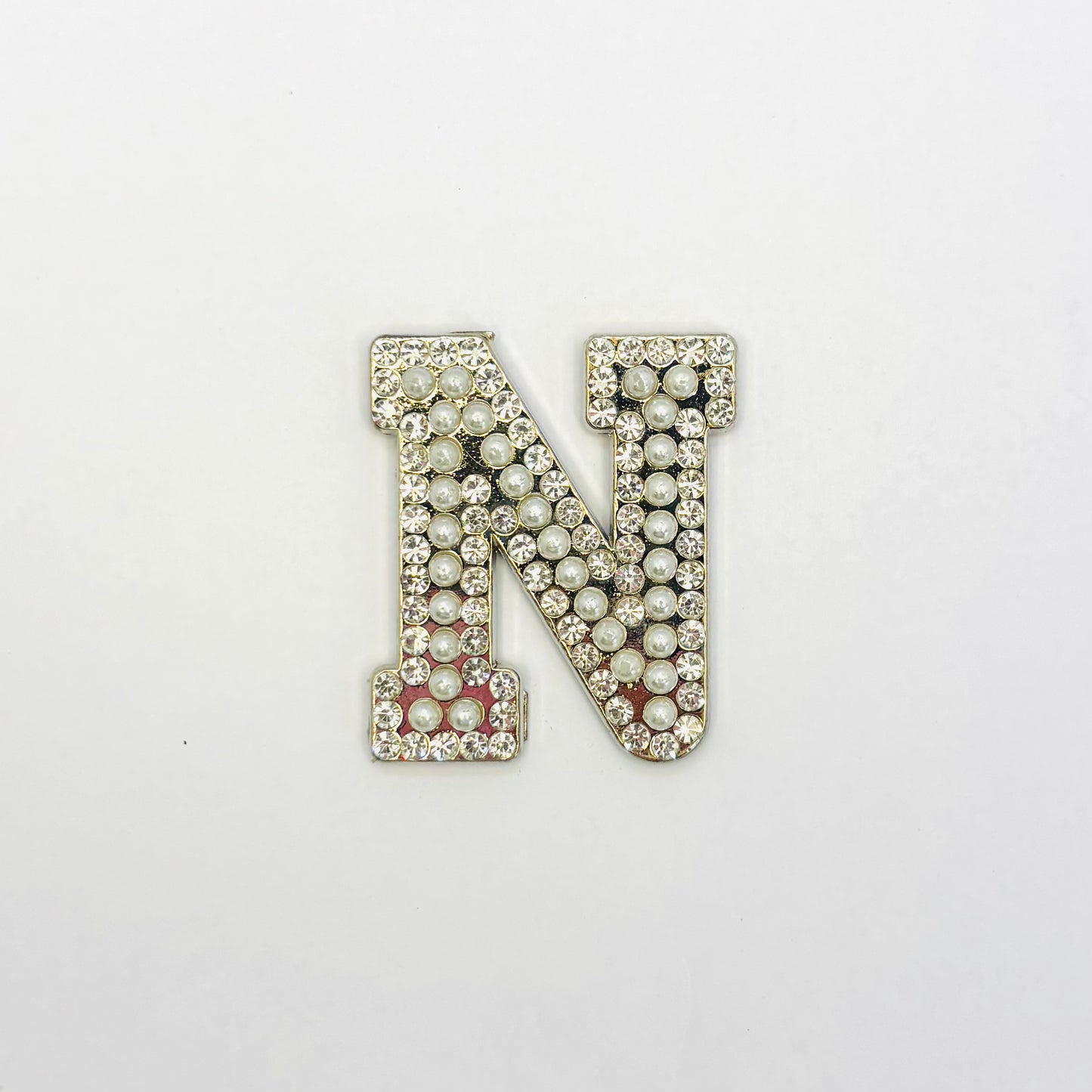 Marcadores de Bola de Golf con Letras del Abecedario - Diseño de Cristales y Perlas