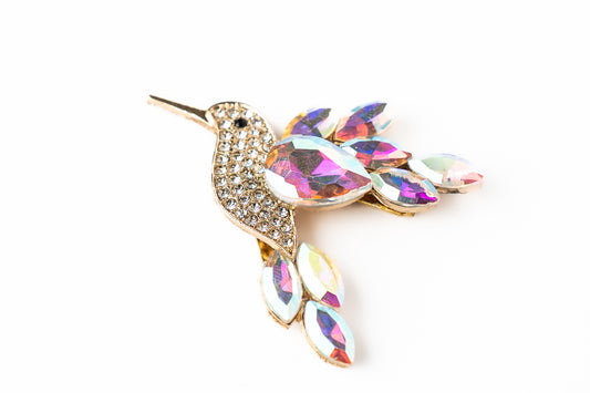 Marcador de Bola de Golf "Colibri Cristales Tornasol"