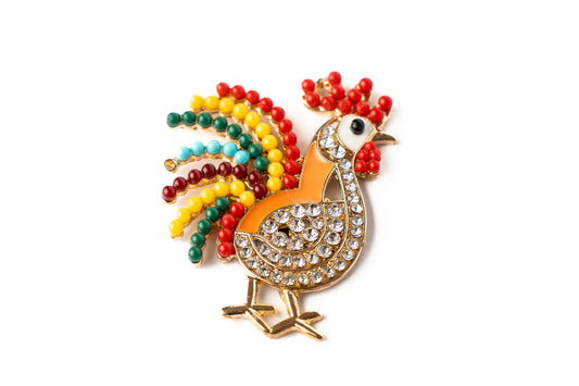 Marcador de Bola de Golf "Gallo Loco"