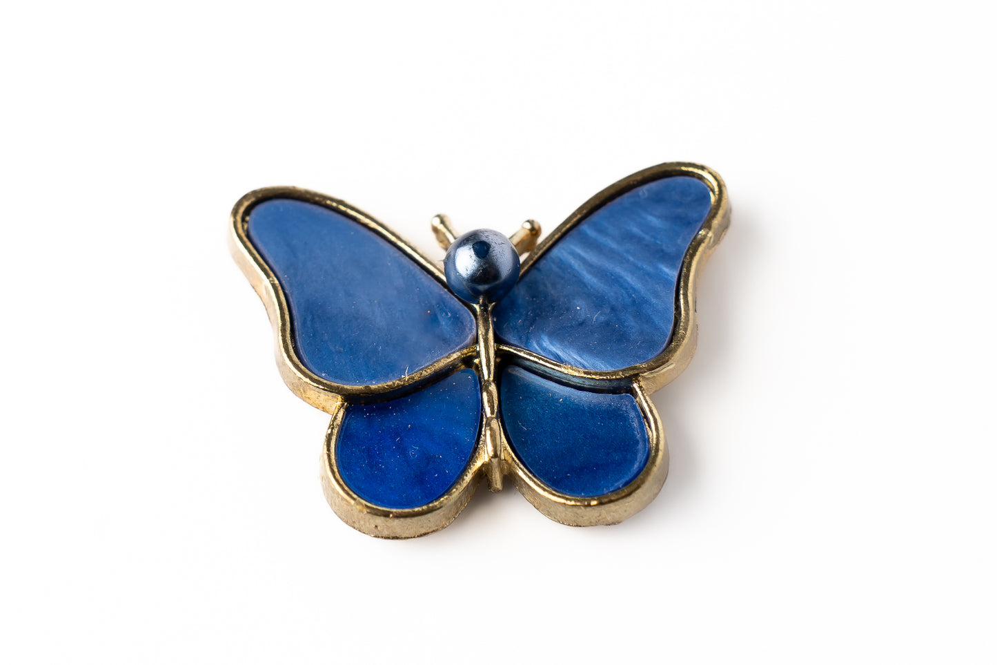 Marcador de Bola de Golf "Mariposa Azul"