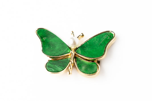 Marcador de Bola de Golf "Mariposa Verde"