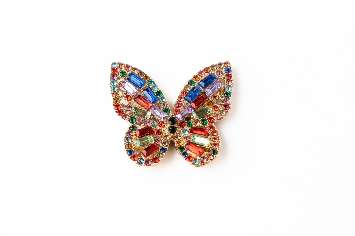 Marcador de Bola de Golf "Mariposa Brillante de Colores"
