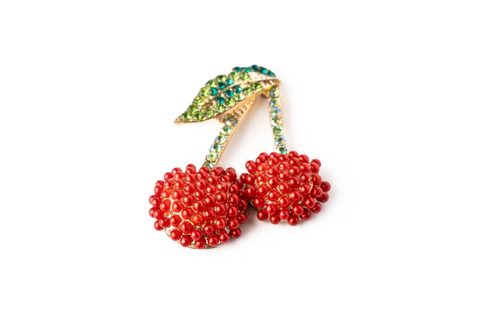 Marcador de Bola de Golf “Red Cherry Pearl”