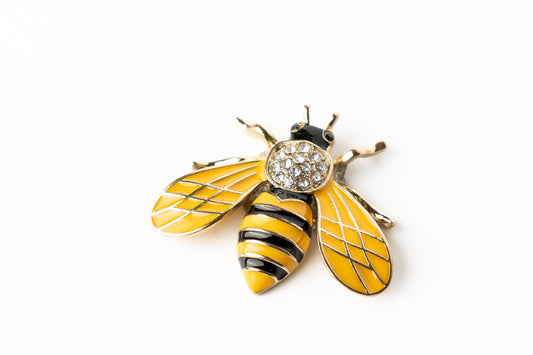 Marcador de Bola de Golf "Abeja Grande con Brillos"