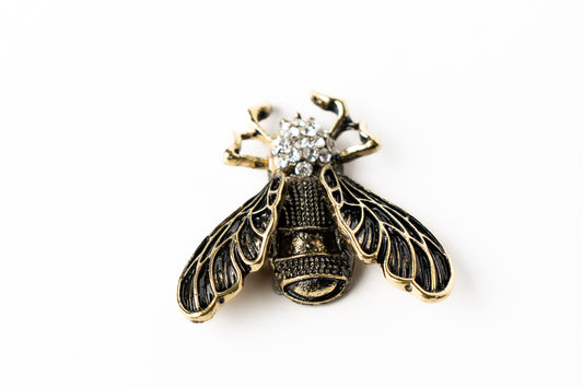 Marcador de Bola de Golf "Abejorro Dorado Oscuro"