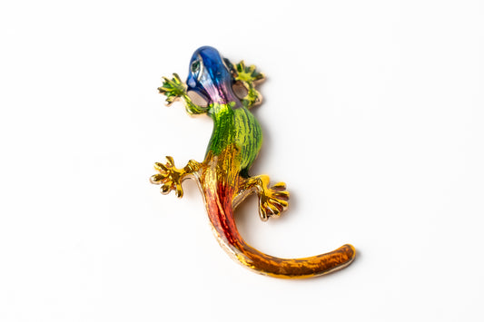 Marcador de Bola de Golf "Salamandra de Colores"