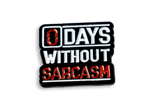 Marcador de Bola de Golf "0 DÍAS SIN SARCASMO"
