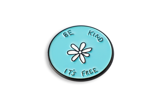 Marcador de Bola de Golf "BE KIND ES GRATIS"